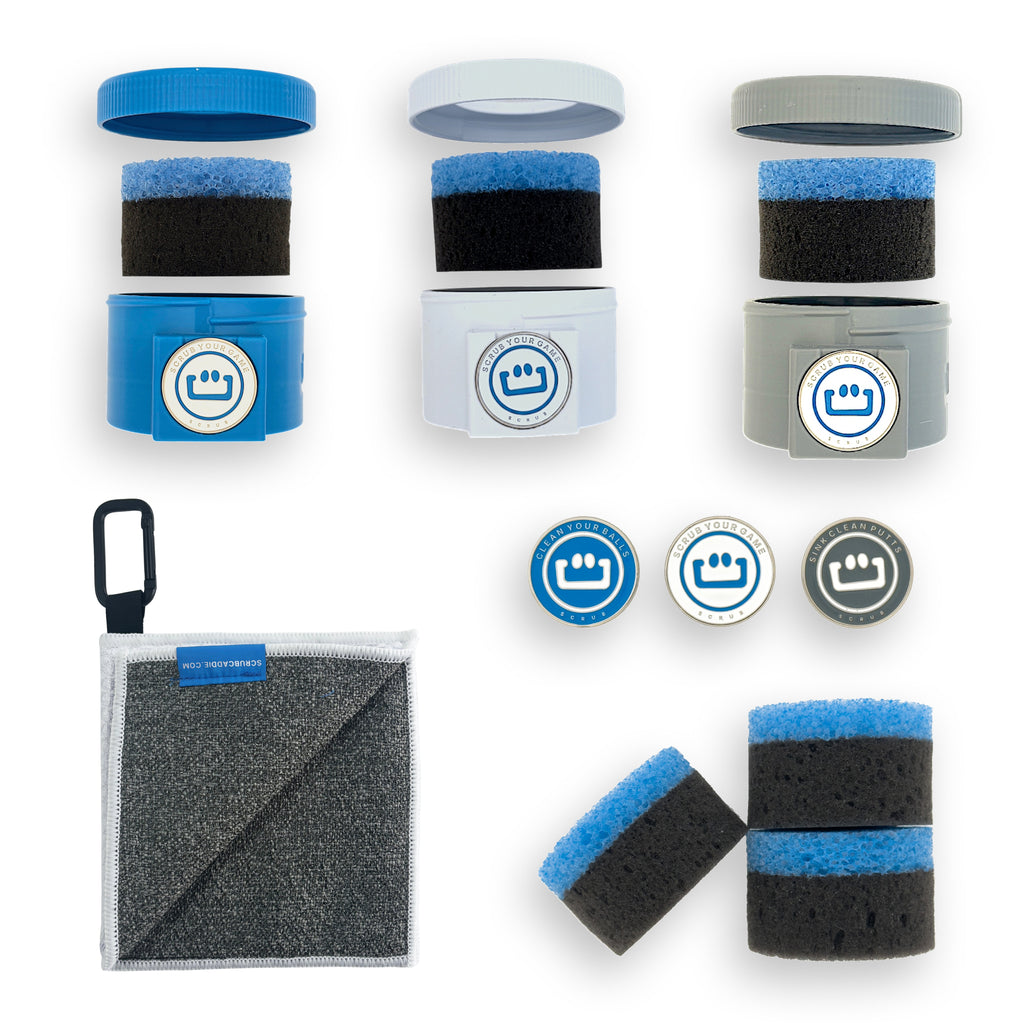 SCRUB CADDIE PRO | Complete Golf Gear Cleaning System