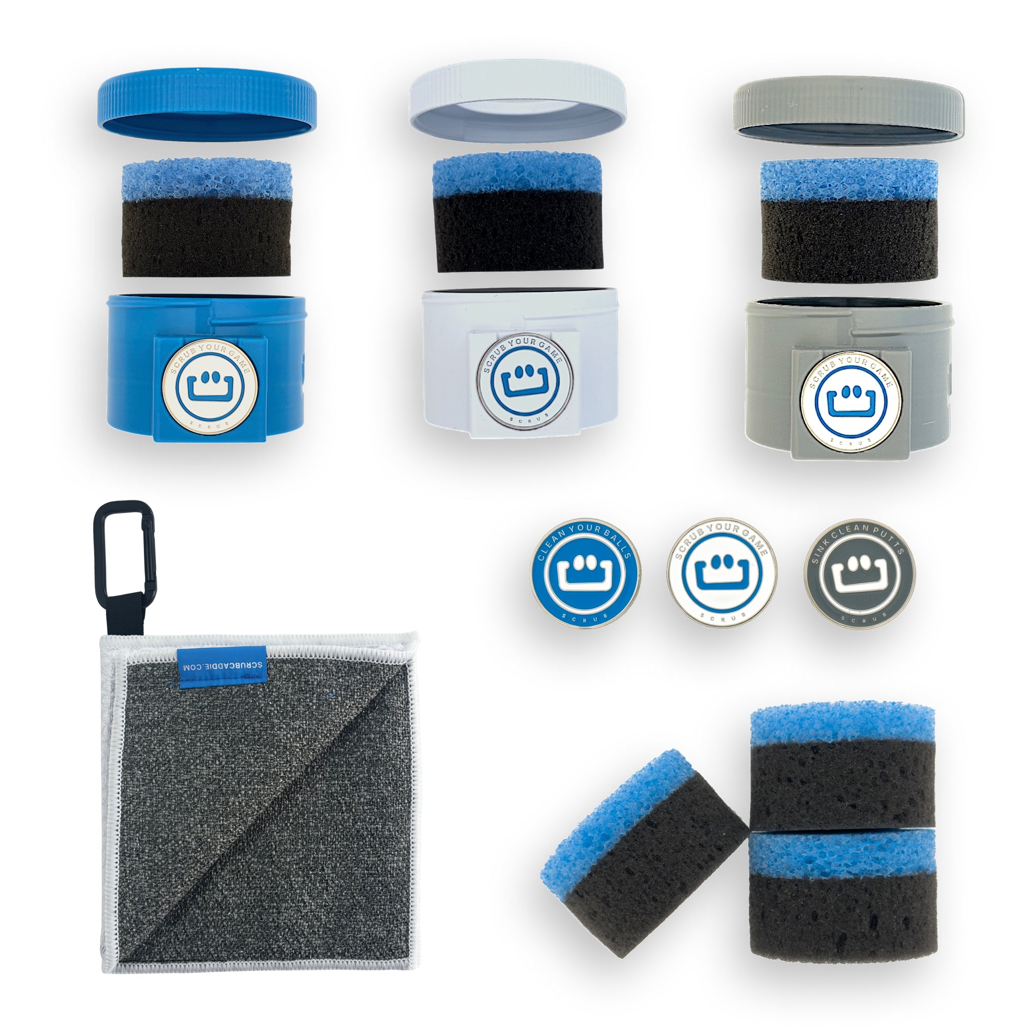 SCRUB CADDIE PRO | Complete Golf Gear Cleaning System