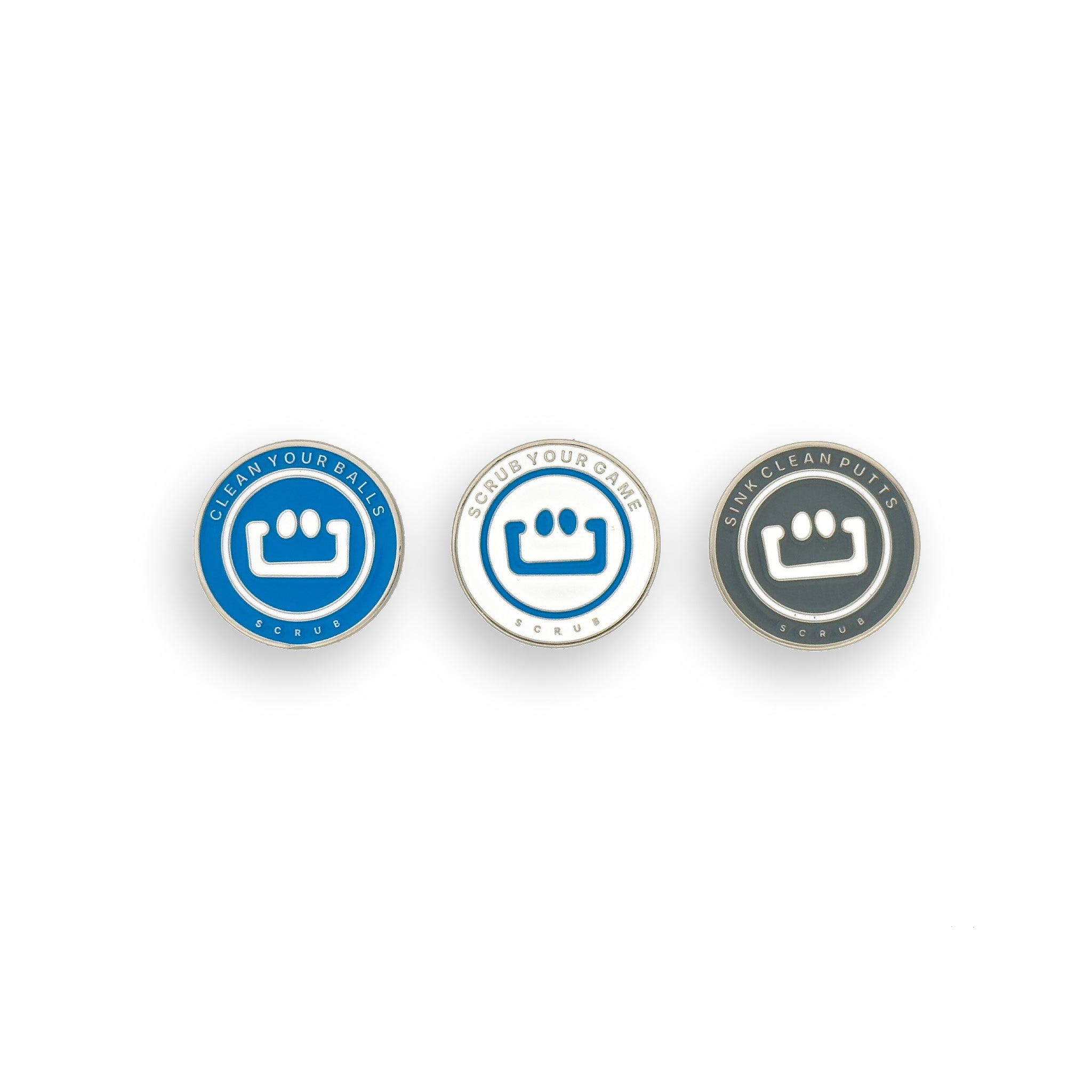 MARKIES | Golf Ball Markers (3-Pack)