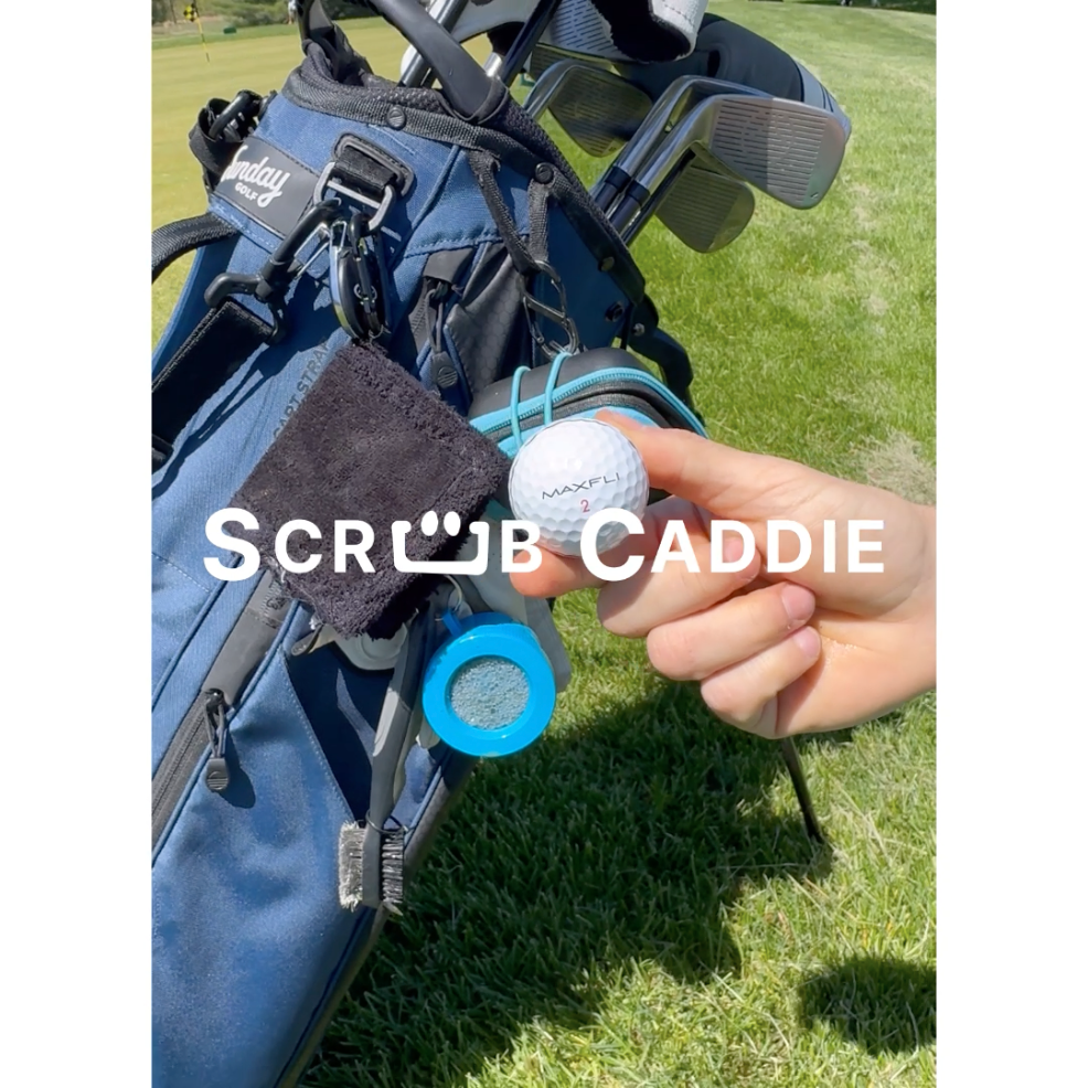 SCRUB CADDIE | Portable Golf Ball Cleaner